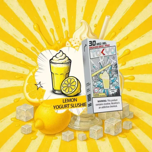 東京魔盒煙彈檸檬冰沙口味｜清新酸甜冰涼果香電子煙煙彈推薦