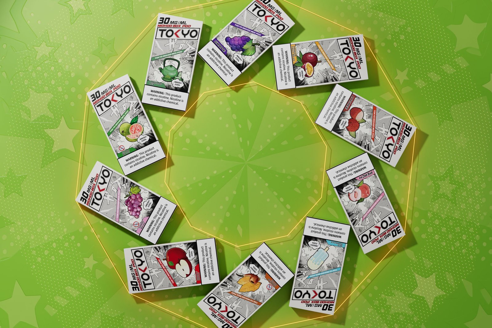 TOKYO MOHOO BOX 東京魔盒煙彈|大容量換彈式主機・買三盒加100送主機・台灣電子菸批發:圖片 5